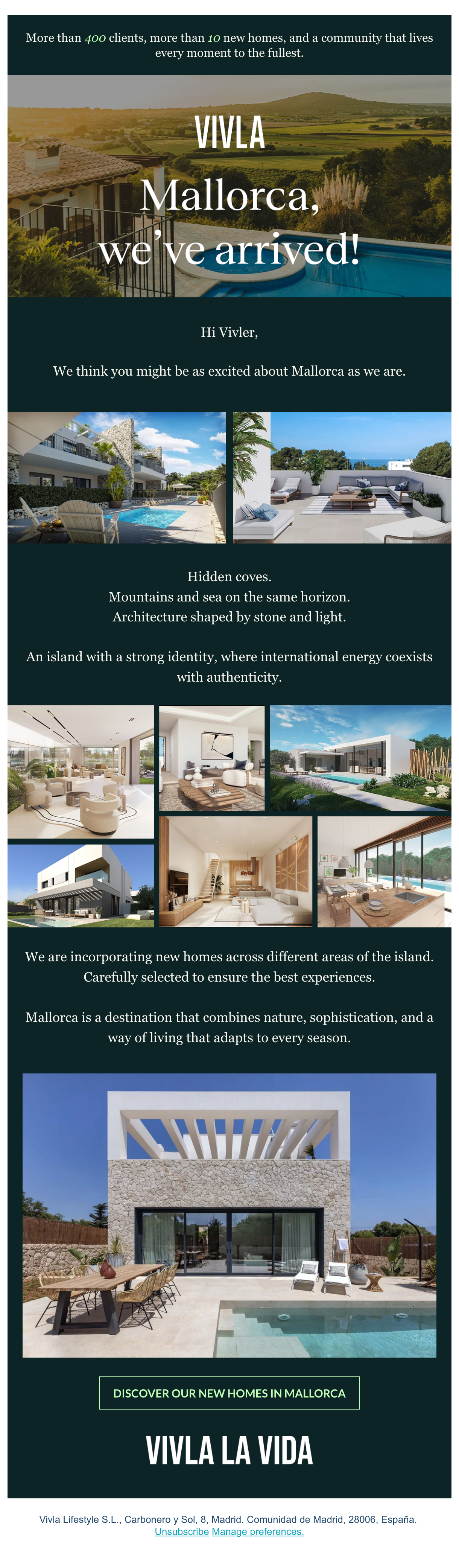 [F1] - Nuevos destinos Mallorca - EN