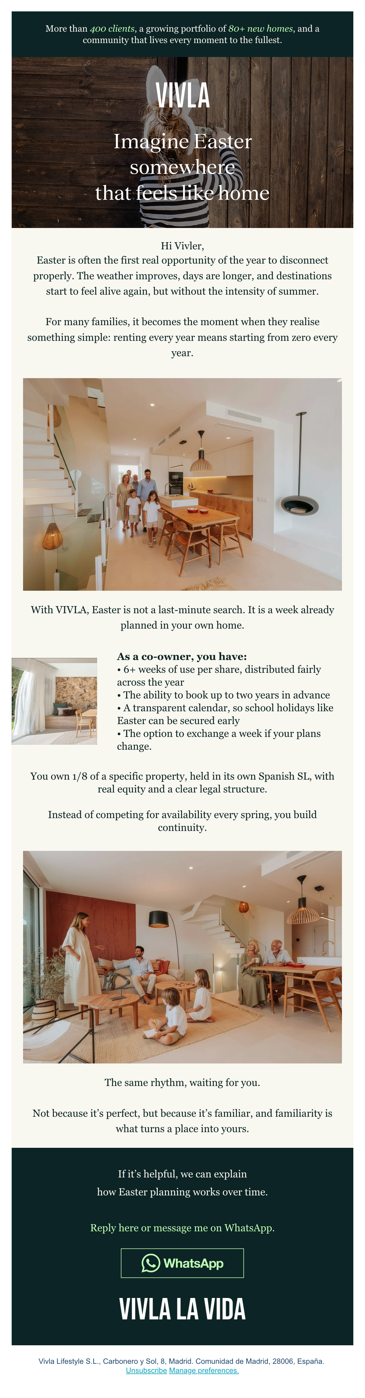 5A W3-D3 - Imagine Easter somewhere that feels like yours