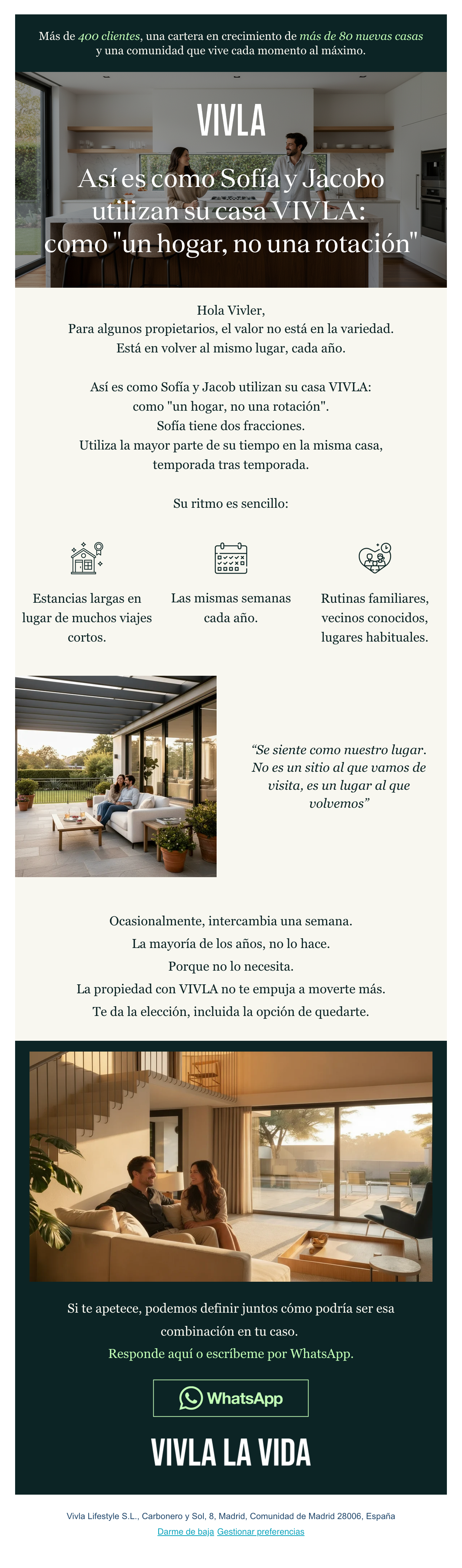 8. W3-P2 B - Así es como Sofía y Jacobo utilizan su casa VIVLA