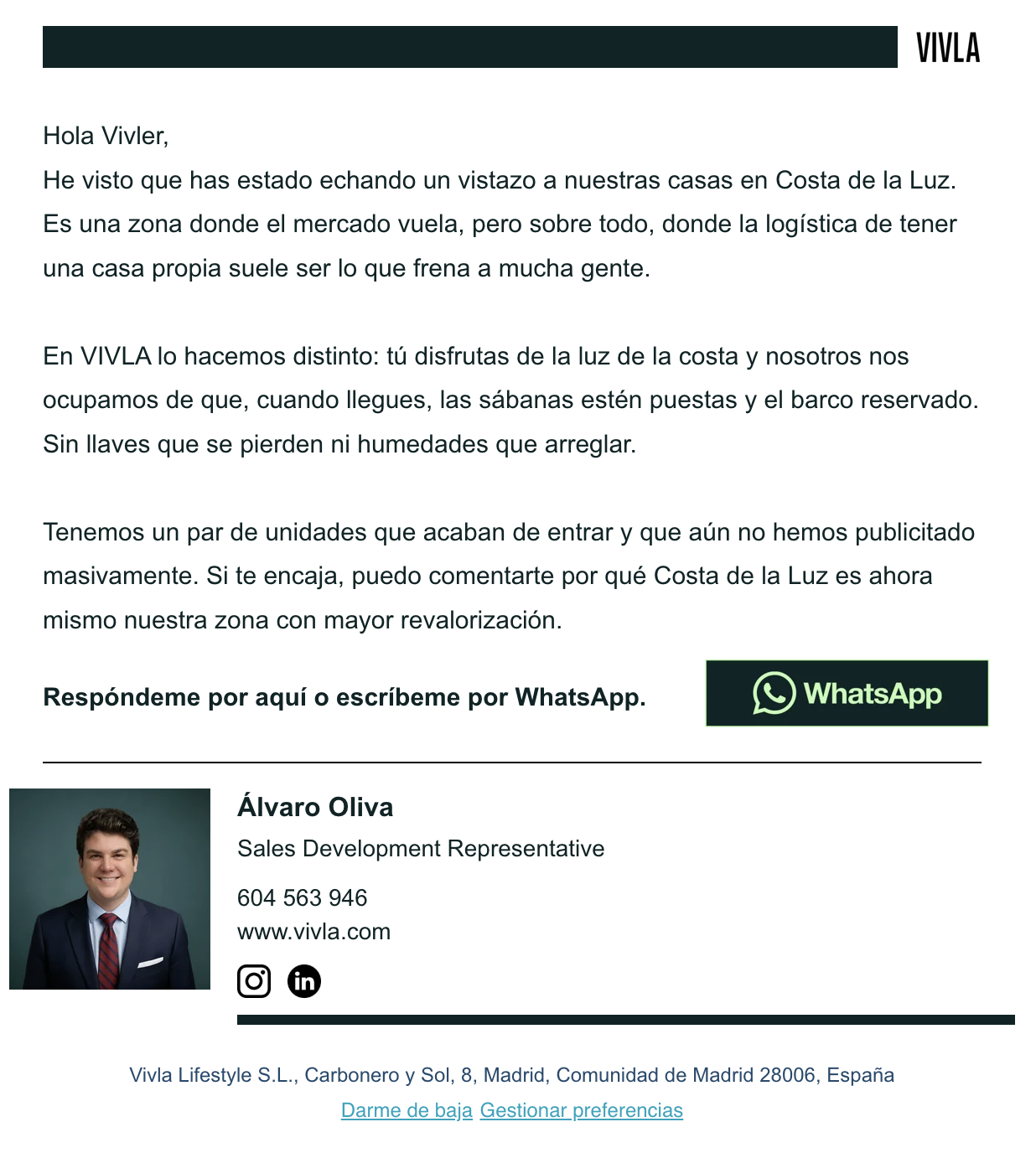 W4-E1 Behavioral Costa de la Luz 2026 ES